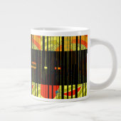 Laut auflachen  Jumbo-Tasse (Rechts)
