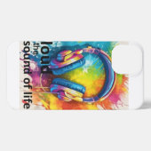 laut der Klang von Musik iPhone 13case iPhone Hülle (Rückseite (Horizontal))