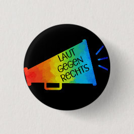 Laut gegen Rechts Nr. 01 schwarz Button