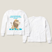 Laut und stolz, von der Menge abheben (Design Vorderseite & Rückseite)