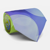 Laute bunte Regenbogen Krawatte (Gerollt)