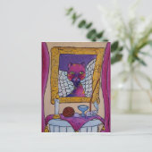 L'Autel Du Chat Postkarte (Stehend Vorderseite)