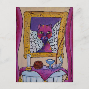 L'Autel Du Chat Postkarte