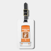 Läuten ist mein Medikament Gepäckanhänger (Vorderseite vertikal)