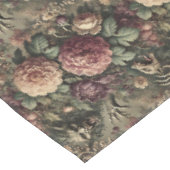 Lauter als Blooms – Gothic Medium Pattern Tischdecke (Schrägansicht)