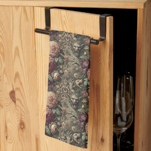Lauter als Blooms – Gothic Victorian Geschirrtuch