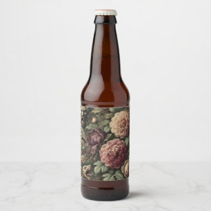 Lauter als Blooms - gotisch Viktorianisch Bierflaschenetikett