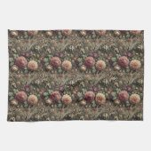 Lauter als Blooms - gotisch Viktorianisch Geschirrtuch (Horizontal)
