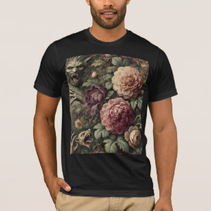Lauter als Blooms - gotisch Viktorianisch T-Shirt