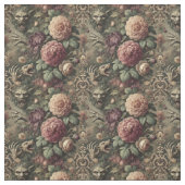 Lauter als Blooms - Klassische Gotik Stoff (Muster)