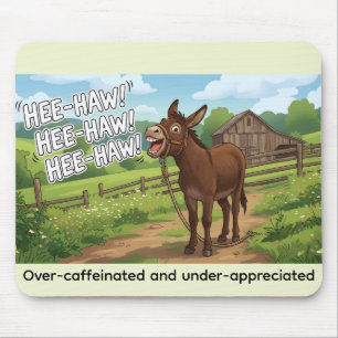 Lauter Land Esel Schreit Büroschreibtischunterlage Mousepad