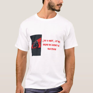 Lauter Motor, Tasse für Fearless Heart Motorrad T-Shirt