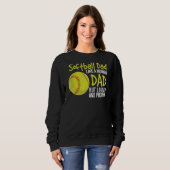 Lauter und lauter Softball-Vater lauter und lauter Sweatshirt (Vorne ganz)
