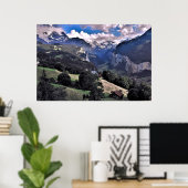 Lauterbrannen Tal Poster (Heimbüro)