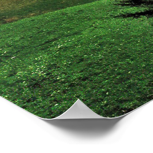 Lauterbrunnen-Ansicht Poster (Ecke)