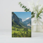 Lauterbrunnen - Berner Alpen - Schweiz Postkarte (Stehend Vorderseite)