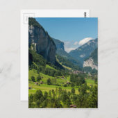 Lauterbrunnen - Berner Alpen - Schweiz Postkarte (Vorne/Hinten)