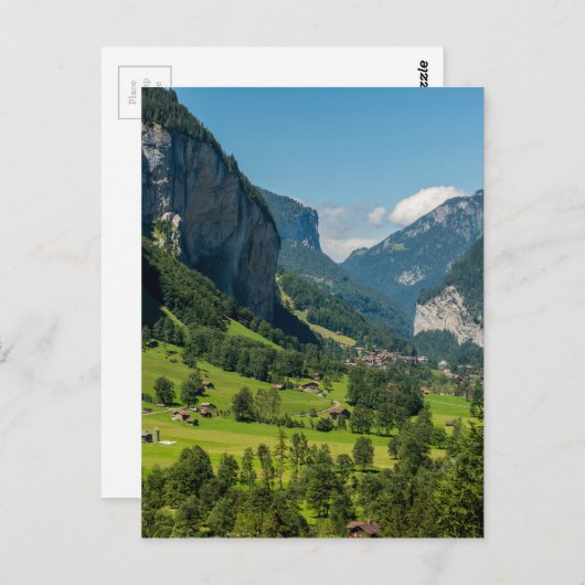 Lauterbrunnen - Berner Alpen - Schweiz Postkarte (Vorne/Hinten)