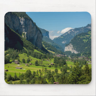 Lauterbrunnen - Bernese Alpen - die Schweiz Mousepad