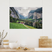 Lauterbrunnen Poster (Küche)