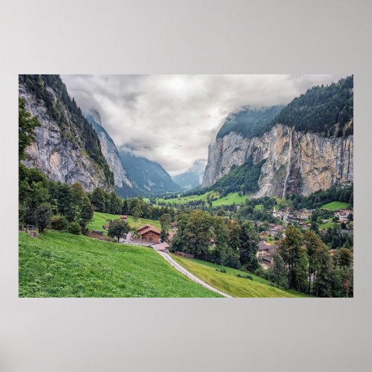 Lauterbrunnen Poster (Vorne)