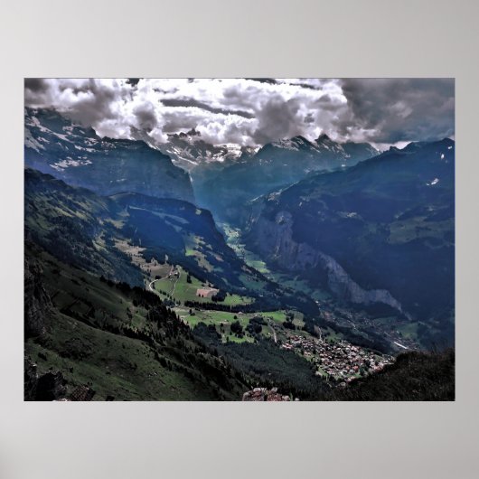 Lauterbrunnen Poster (Vorne)