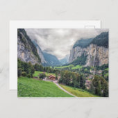 Lauterbrunnen Postkarte (Vorne/Hinten)