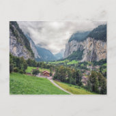 Lauterbrunnen Postkarte (Vorderseite)