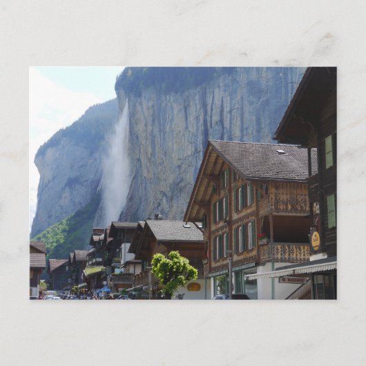 Lauterbrunnen, Schweiz Postkarte (Vorderseite)