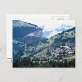 Lauterbrunnen, Schweiz Postkarte (Vorne/Hinten)