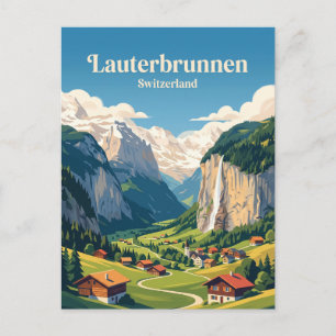 Lauterbrunnen Schweiz Postkarte