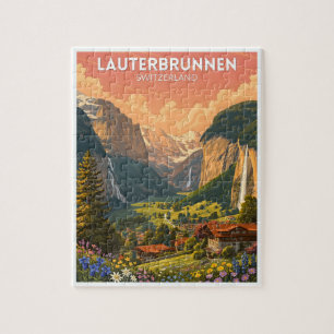 Lauterbrunnen Schweiz Puzzle