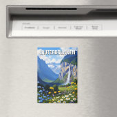 Lauterbrunnen Switzerland Travel Magnet (In Situ (Geschirrspüler))