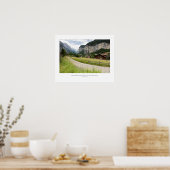 Lauterbrunnen Tal, Schweiz - Wall Print. Poster (Küche)