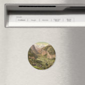 Lauterbrunnen Valley and Briethorn, aus Wengen, B Magnet (In Situ (Geschirrspüler))