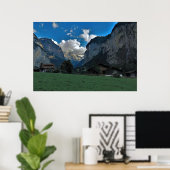 Lauterbrunnen Valley Floor Poster (Heimbüro)