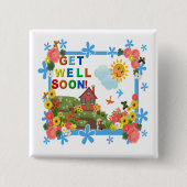 LÄUTERE SONNE - Gut-Button Button (Vorderseite)