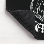 Lautes BELLEN TIEFES BEISSEN Mousepad (Ecke)