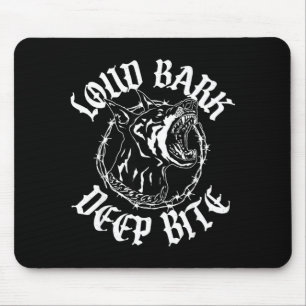 Lautes BELLEN TIEFES BEISSEN Mousepad