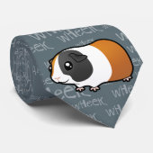 Lautes Meerschweinchen (glattes Haar) Krawatte (Gerollt)