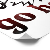 lautes Plakat (Ecke)