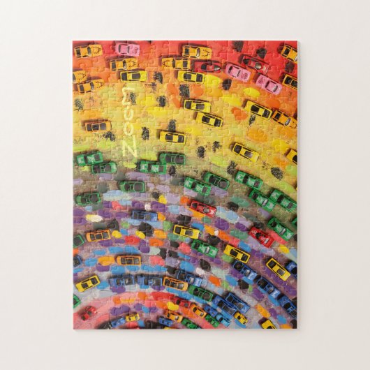 LAUTES SUMMEN! Puzzlespiel - Autos, schnelle Puzzle (Vertikal)