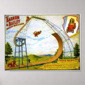 L'Auto Bolide Kribbeln Dip of Death Circus Poster (Vorne)