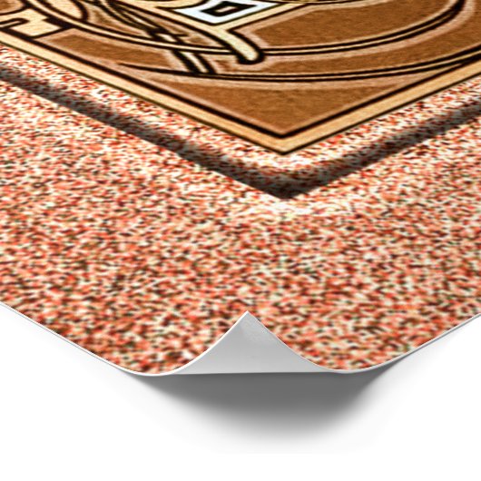 L'Automne von Alphonse Mucha Poster (Ecke)