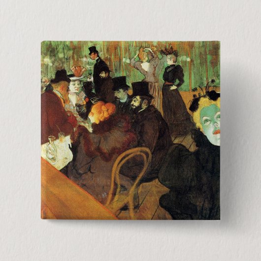 Lautrec: Auf der Strecke Button (Vorderseite)
