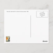 Lautrec: Jane Avril tanzt die Can-Can Postkarte (Rückseite)