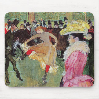 Lautrec - Tanz auf der Strecke Mousepad