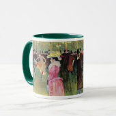 Lautrec - Tanz auf der Strecke Tasse (Vorderseite Links)