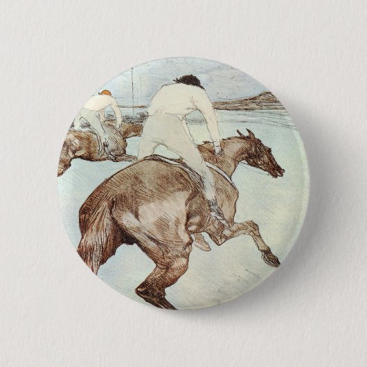 Lautrec_The_Jockey Button (Vorderseite)