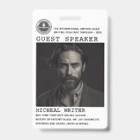 Lautsprecher Author Event Logo QR Code Foto ID